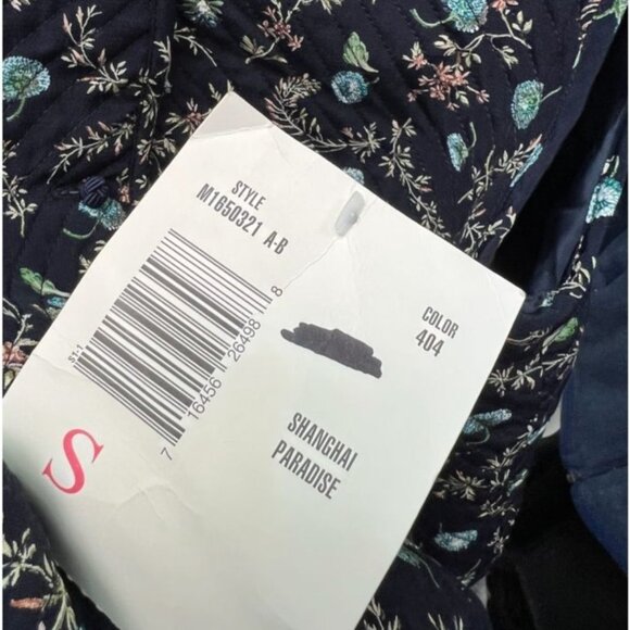 NWT Liz Claiborne Studio Floral Quilted Vest | Small - Picture 11 of 12